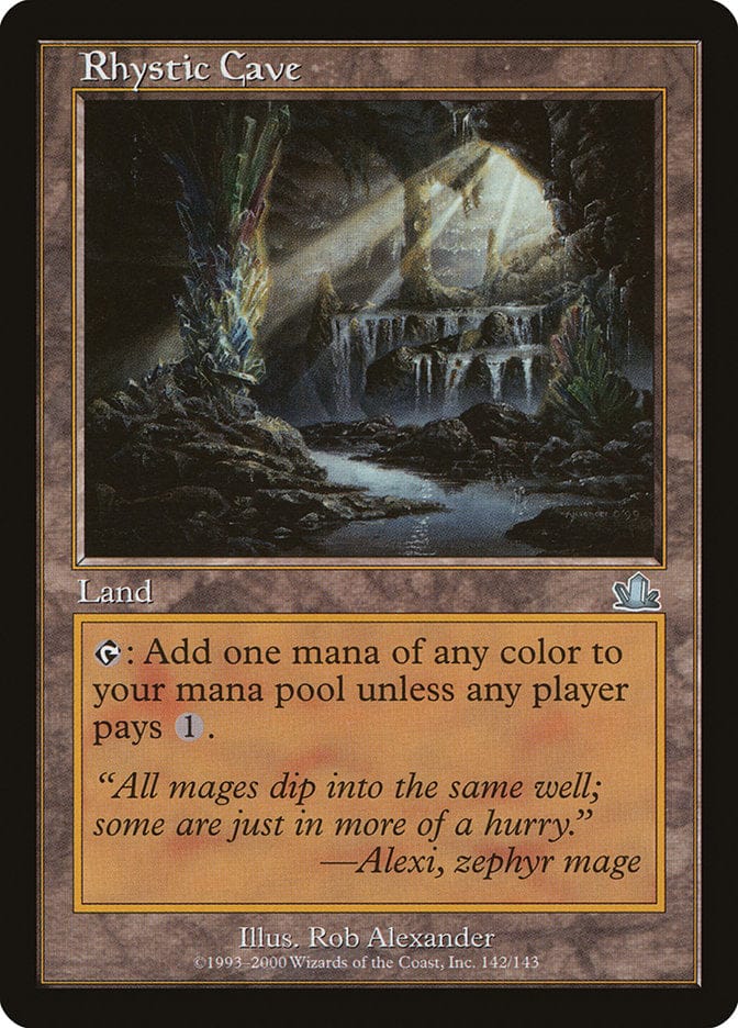 Rhystic Cave [Prophecy] Magic: The Gathering