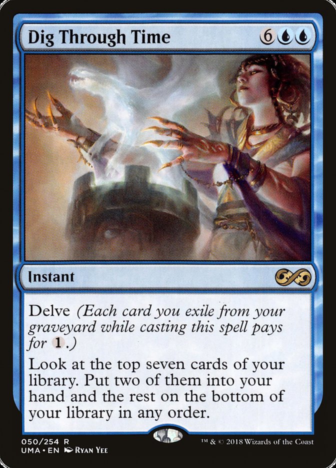 Dig Through Time [Ultimate Masters] Magic: The Gathering