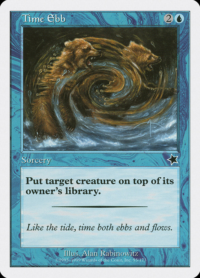 Time Ebb [Starter 1999] Magic: The Gathering