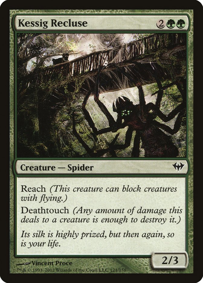 Kessig Recluse [Dark Ascension] Magic: The Gathering