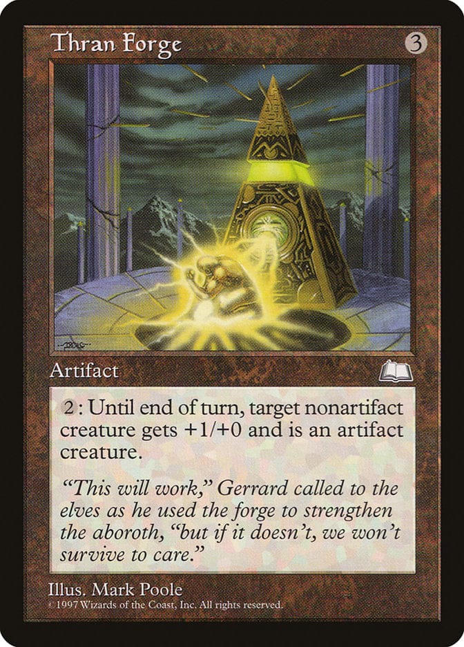 Thran Forge [Weatherlight] Magic: The Gathering
