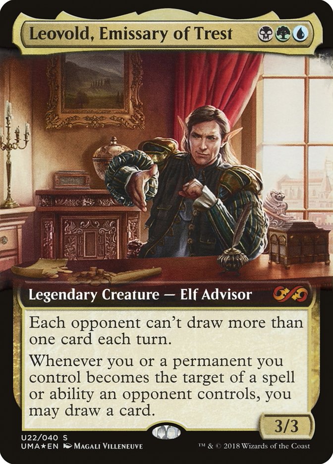 Leovold, Emissary of Trest (Topper) [Ultimate Masters Box Topper] Magic: The Gathering