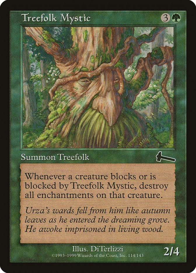 Treefolk Mystic [Urza's Legacy] Magic: The Gathering