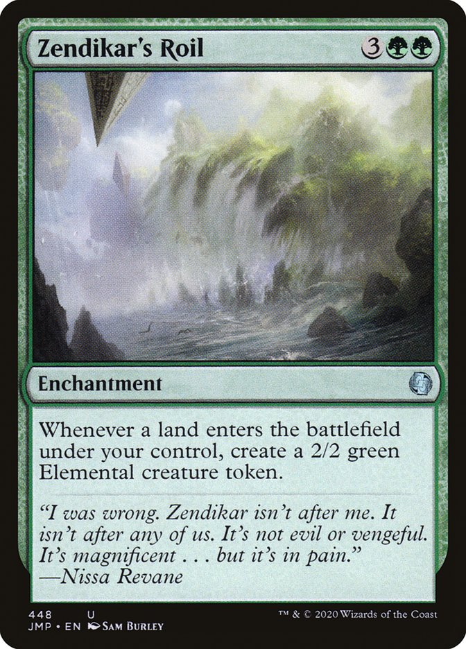 Zendikar's Roil [Jumpstart] Magic: The Gathering