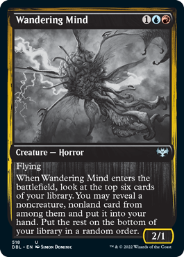 Wandering Mind [Innistrad: Double Feature] Magic: The Gathering
