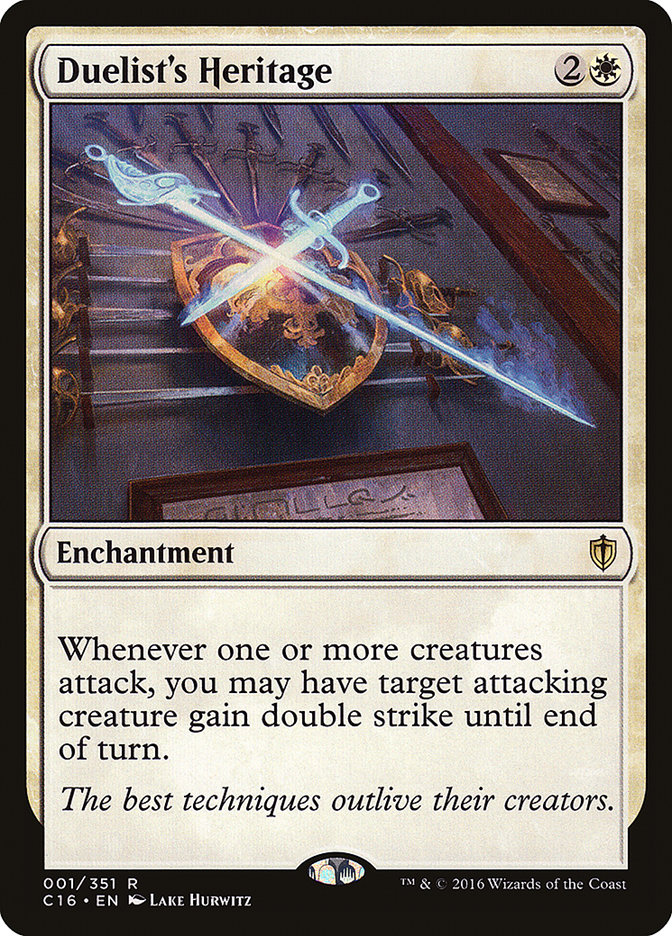 Duelist's Heritage [Commander 2016] Magic: The Gathering