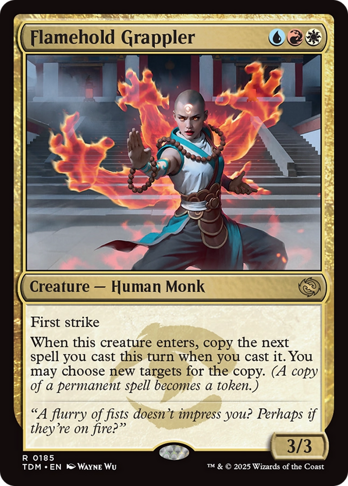 Flamehold Grappler [Tarkir: Dragonstorm] Magic: The Gathering