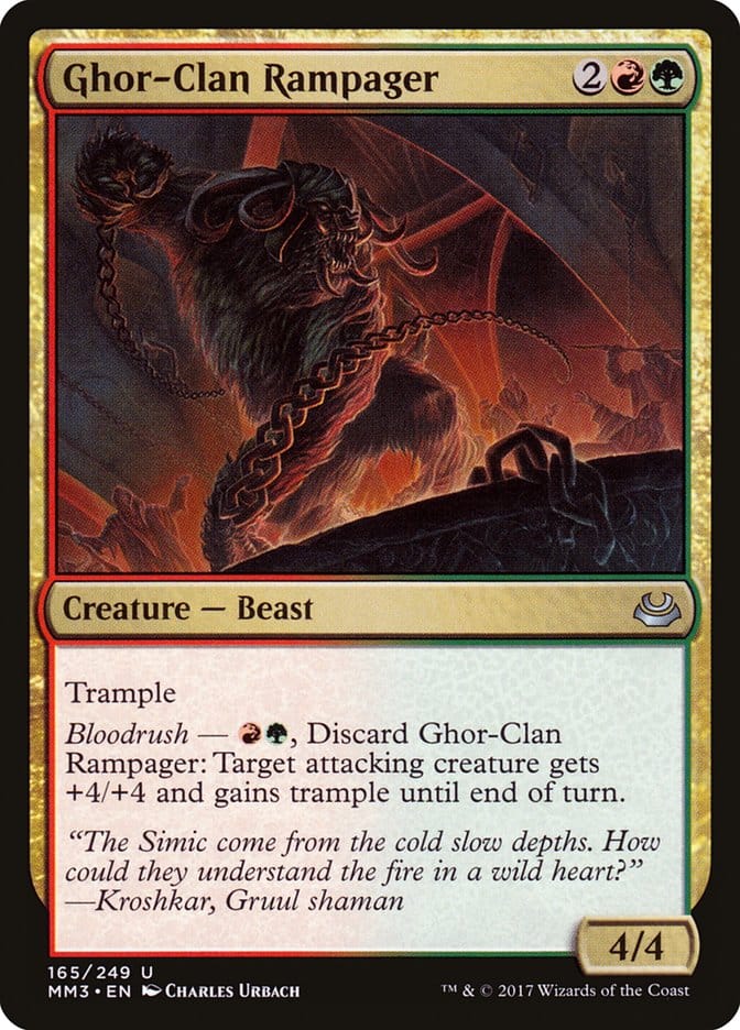 Ghor-Clan Rampager [Modern Masters 2017] Magic: The Gathering