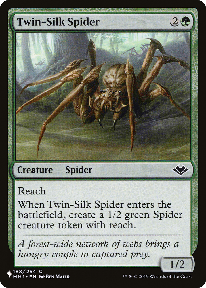 Twin-Silk Spider [The List] Magic: The Gathering