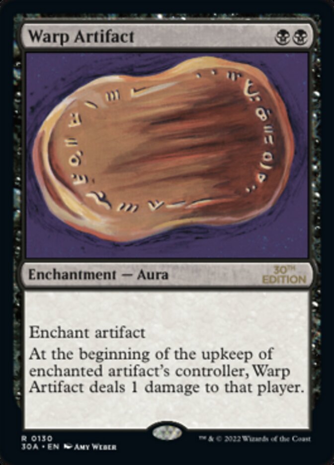 Warp Artifact [30th Anniversary Edition] Magic: The Gathering