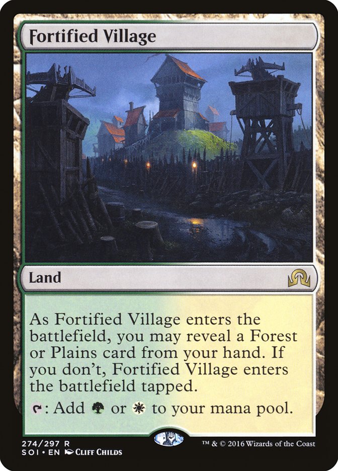 Fortified Village [Shadows over Innistrad] Magic: The Gathering