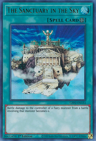 The Sanctuary in the Sky [GFP2-EN151] Ultra Rare - Yugioh Cards For Your TCG Needs!