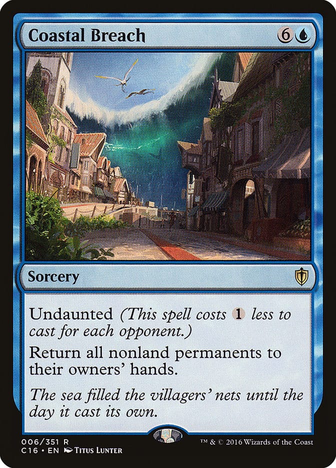 Coastal Breach [Commander 2016] Magic: The Gathering