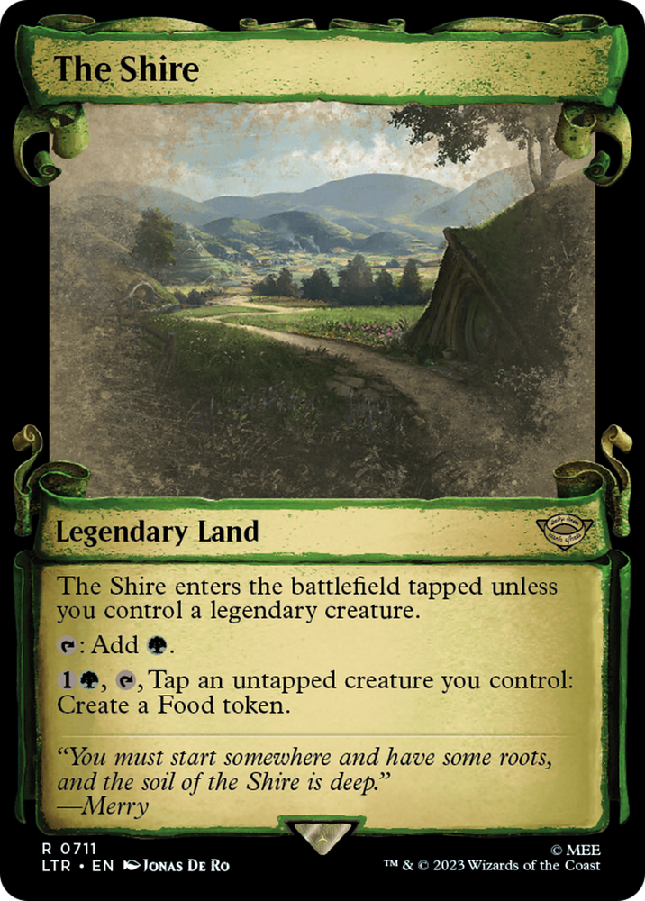 The Shire [The Lord of the Rings: Tales of Middle-Earth Showcase Scrolls] Magic: The Gathering