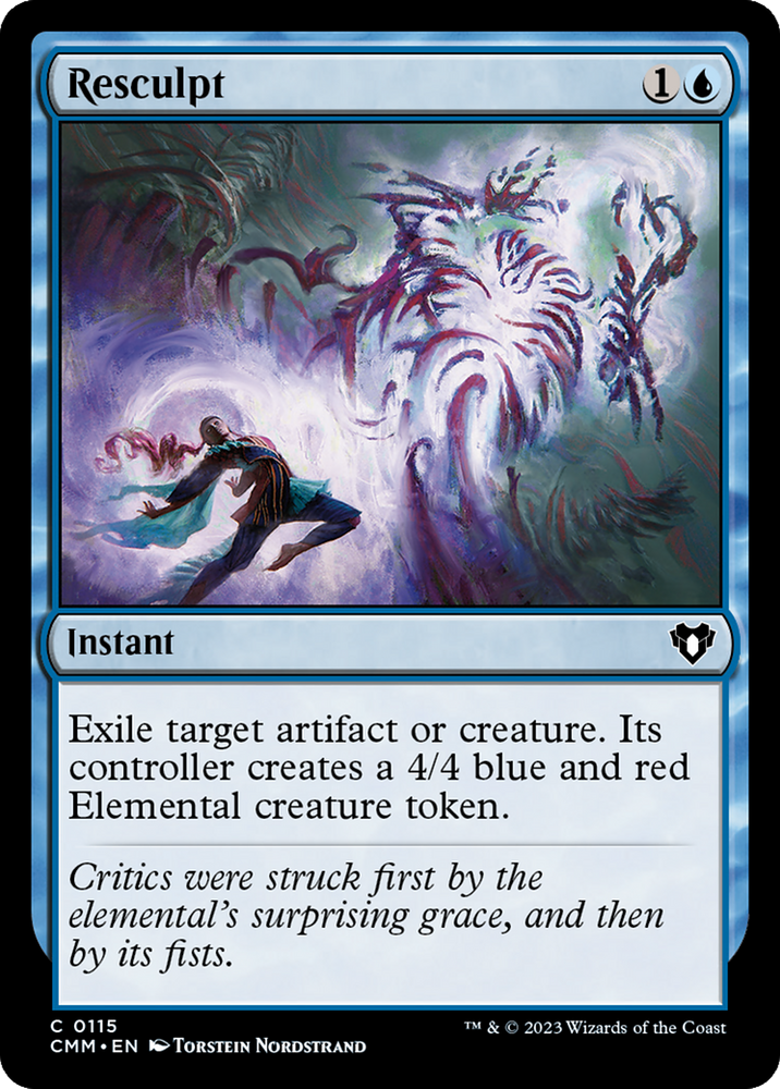 Resculpt [Commander Masters] Magic: The Gathering