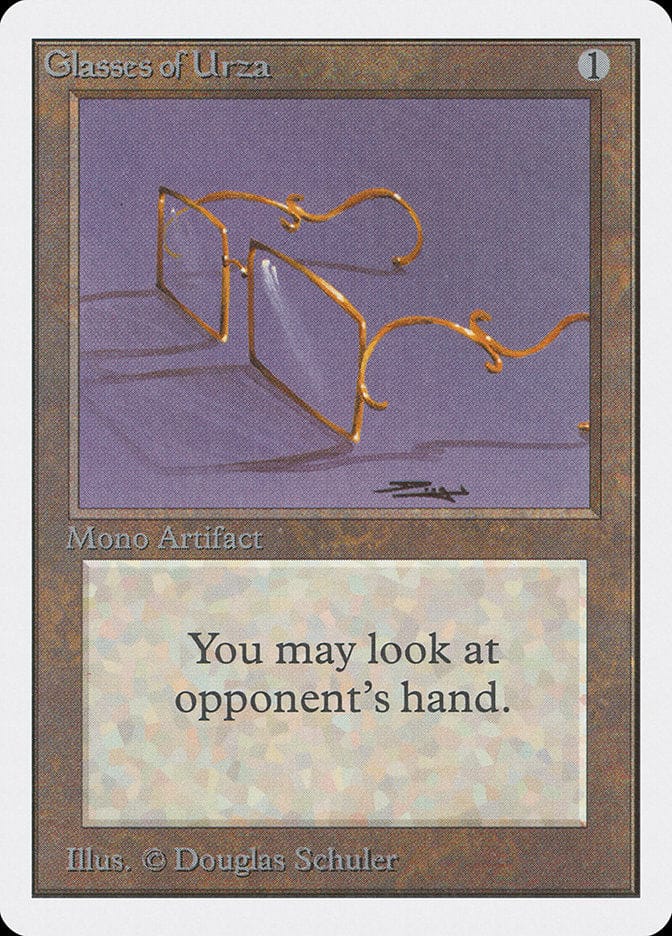 Glasses of Urza [Unlimited Edition] Magic: The Gathering