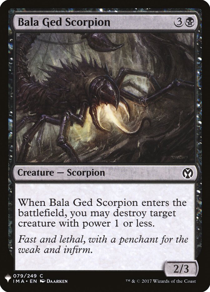 Bala Ged Scorpion [Mystery Booster] Magic: The Gathering