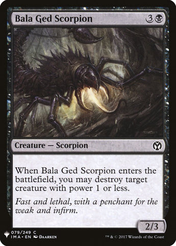 Bala Ged Scorpion [Mystery Booster] Magic: The Gathering