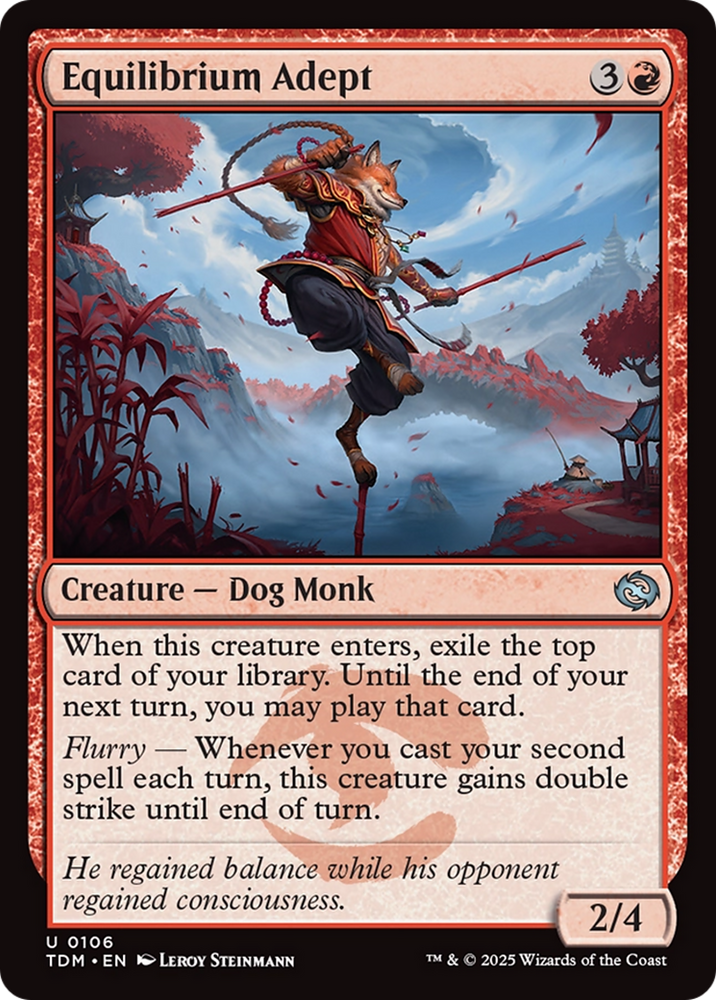 Equilibrium Adept [Tarkir: Dragonstorm] Magic: The Gathering