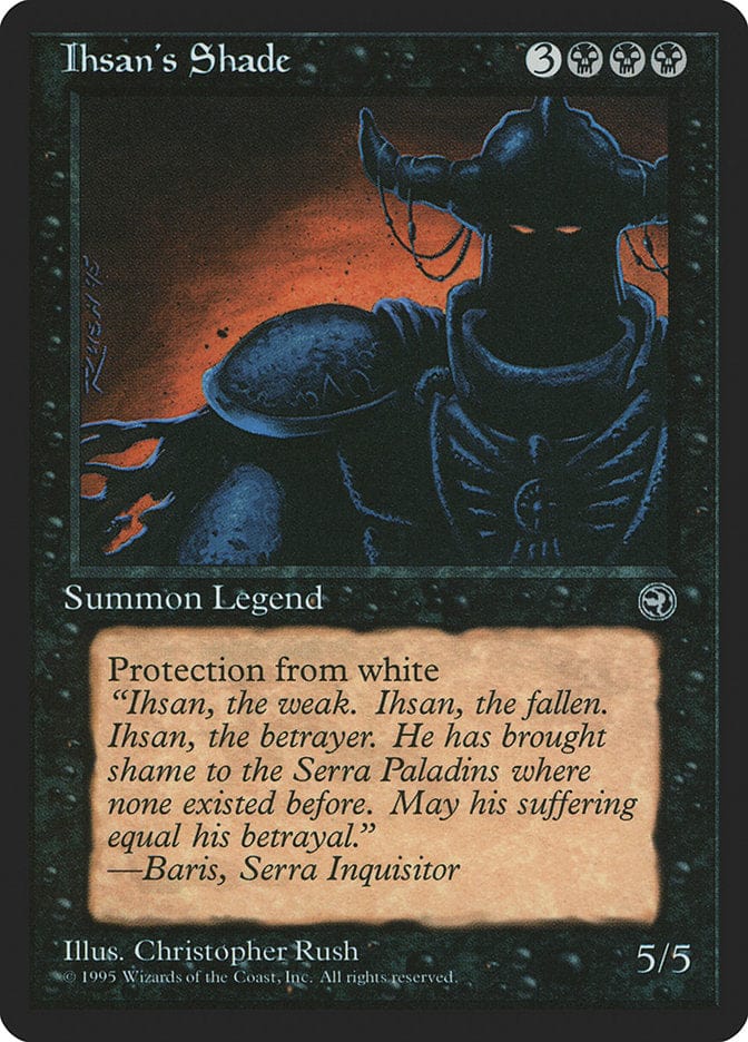 Ihsan's Shade [Homelands] Magic: The Gathering