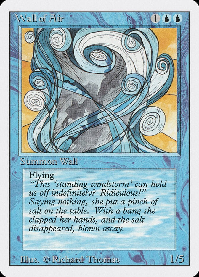 Wall of Air [Revised Edition] Magic: The Gathering