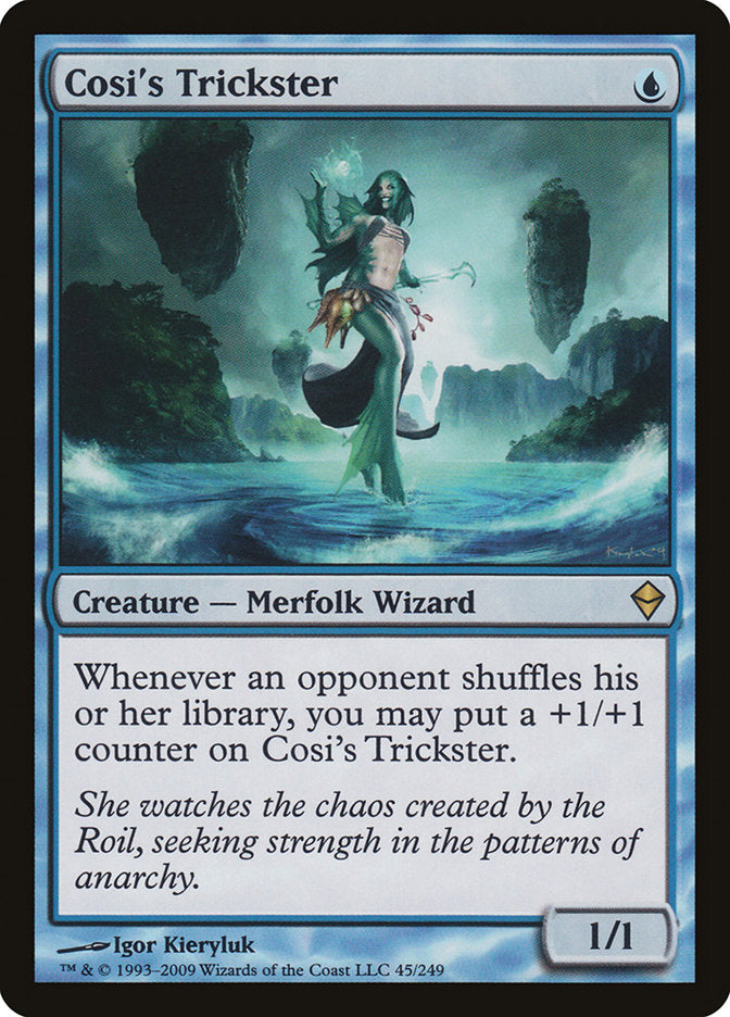 Cosi's Trickster [Zendikar] Magic: The Gathering