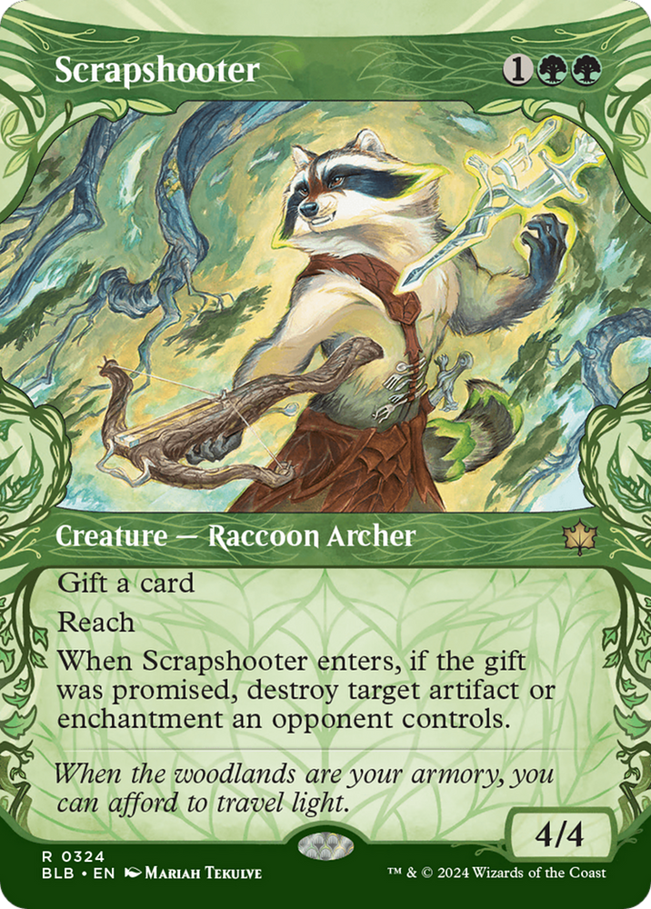Scrapshooter (Showcase) [Bloomburrow] Magic: The Gathering