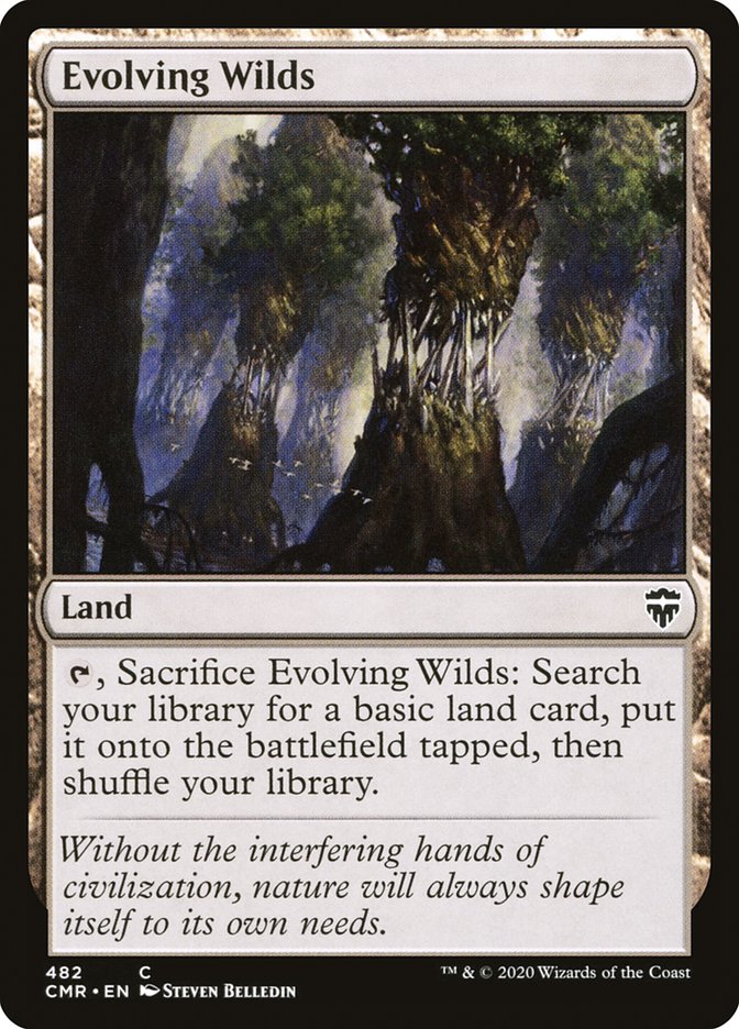 Evolving Wilds [Commander Legends] Magic: The Gathering