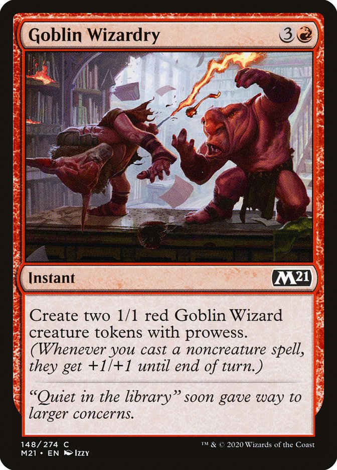 Goblin Wizardry [Core Set 2021] Magic: The Gathering