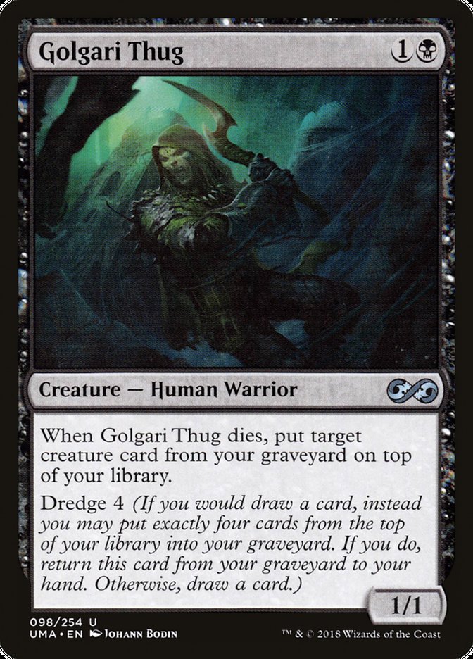 Golgari Thug [Ultimate Masters] Magic: The Gathering