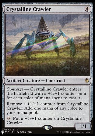 Crystalline Crawler (C16) [The List] Magic: The Gathering