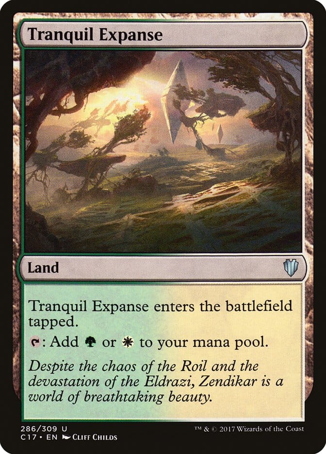 Tranquil Expanse [Commander 2017] Magic: The Gathering