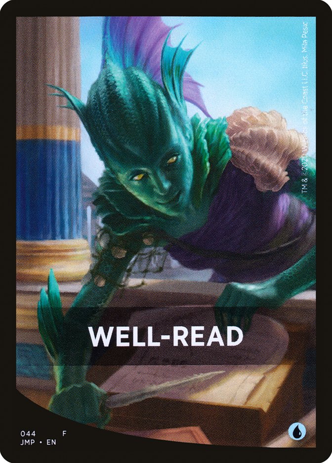 Well-Read [Jumpstart Front Cards] Magic: The Gathering