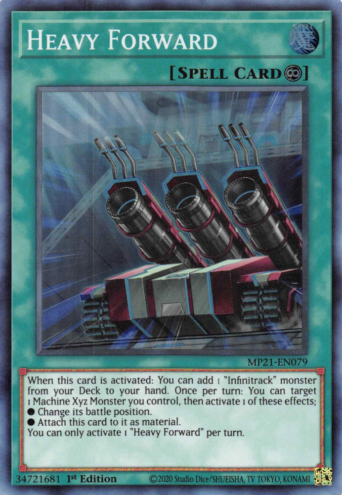Heavy Forward [MP21-EN079] Super Rare - Yugioh Cards For Your TCG Needs!