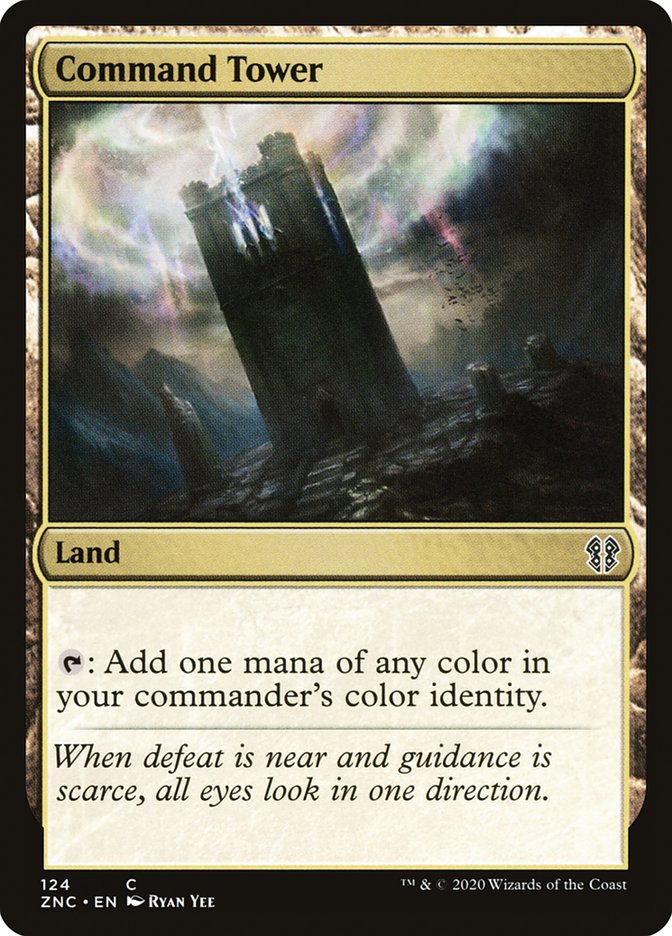 Command Tower [Zendikar Rising Commander] Magic: The Gathering