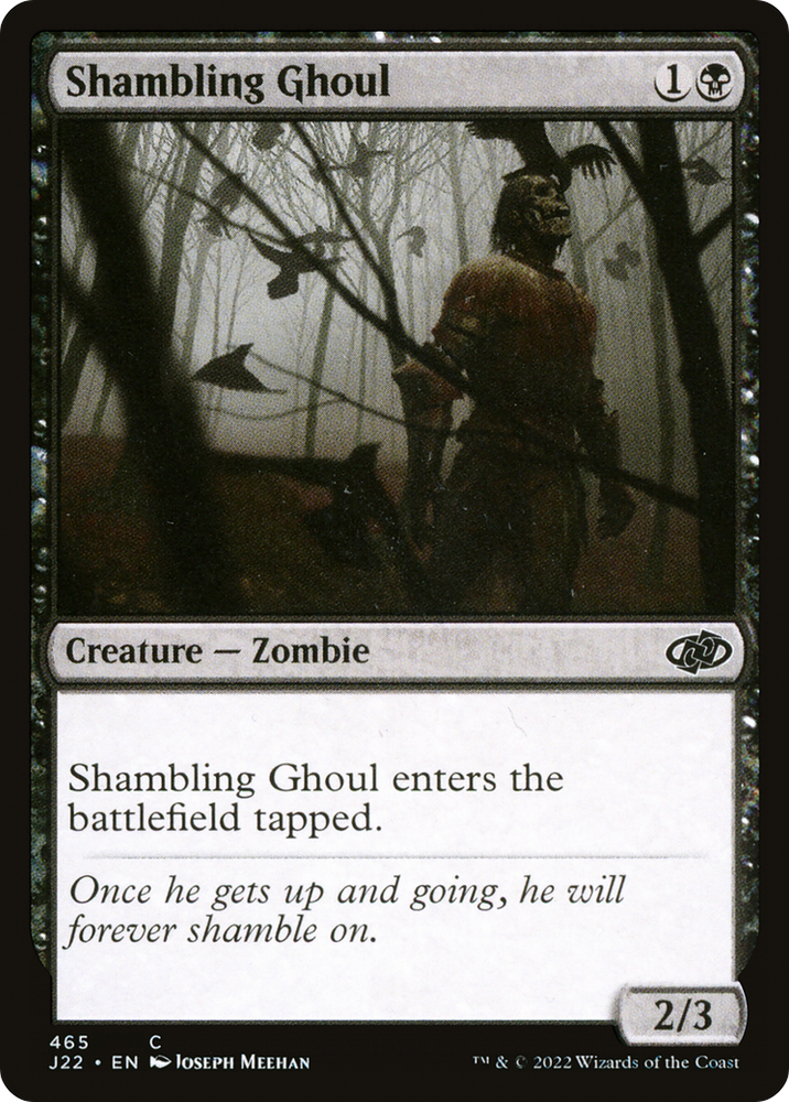 Shambling Ghoul [Jumpstart 2022] Magic: The Gathering