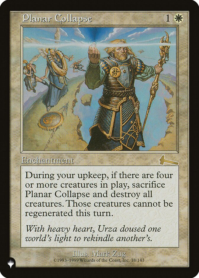 Planar Collapse [The List] Magic: The Gathering