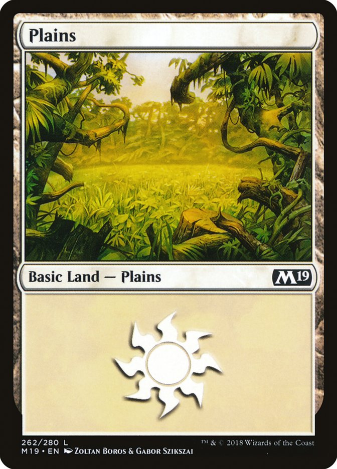 Plains (262) [Core Set 2019] Magic: The Gathering