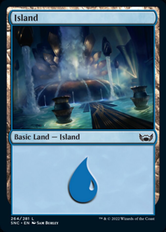 Island (264) [Streets of New Capenna] Magic: The Gathering