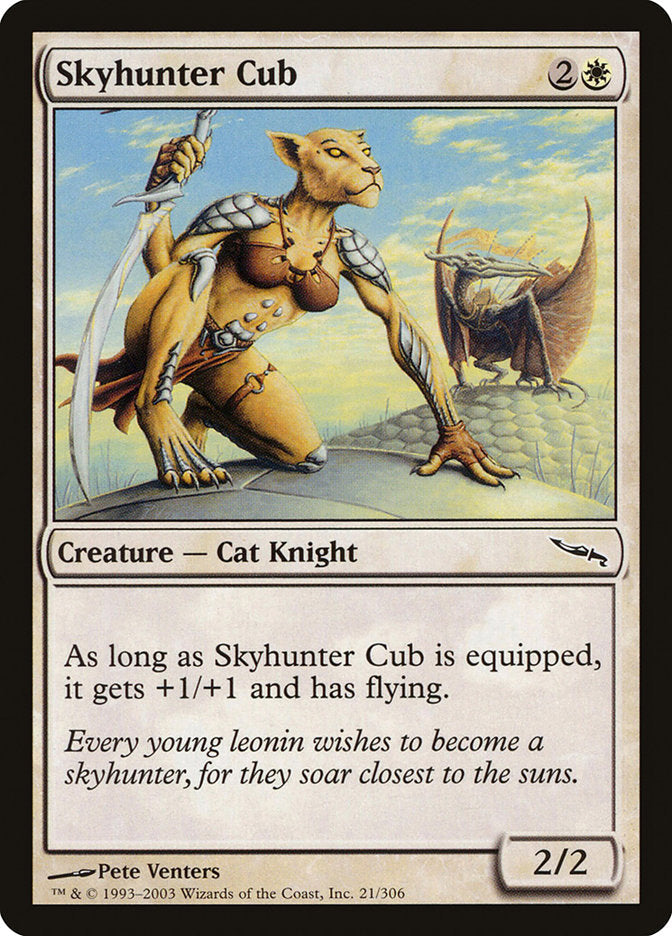 Skyhunter Cub [Mirrodin] Magic: The Gathering