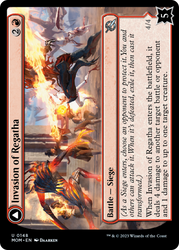 Invasion of Regatha // Disciples of the Inferno [March of the Machine] Magic: The Gathering