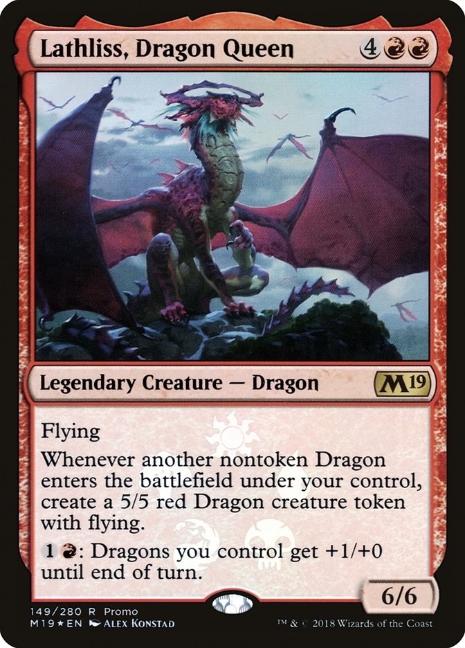 Lathliss, Dragon Queen [Resale Promos] Magic: The Gathering