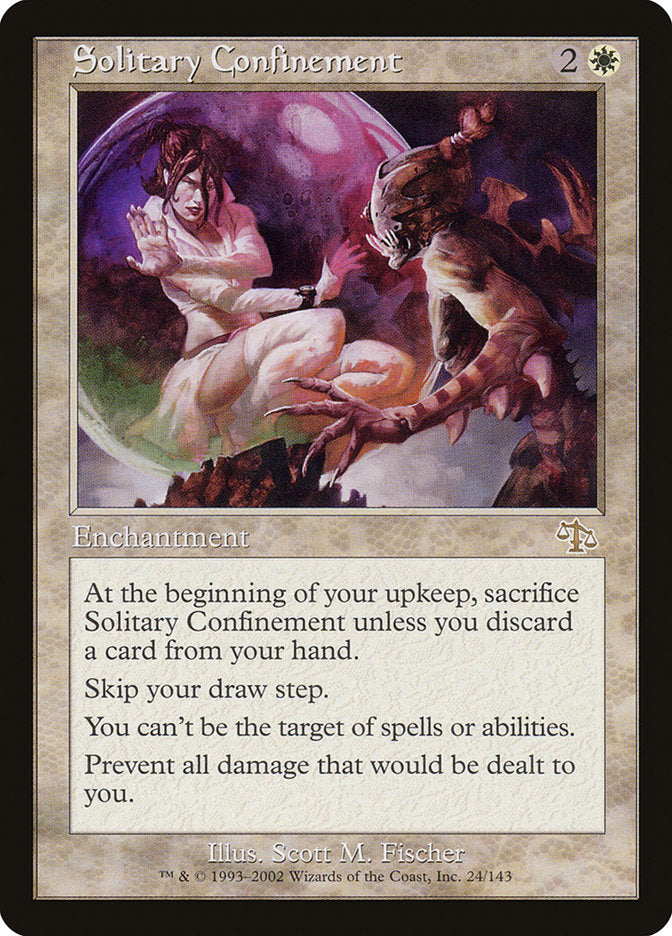 Solitary Confinement [Judgment] Magic: The Gathering