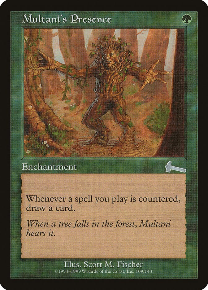 Multani's Presence [Urza's Legacy] Magic: The Gathering