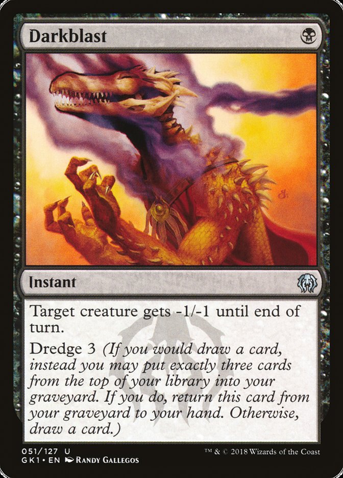 Darkblast [Guilds of Ravnica Guild Kit] Magic: The Gathering