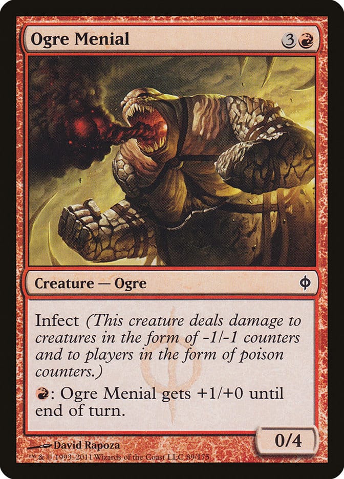 Ogre Menial [New Phyrexia] Magic: The Gathering