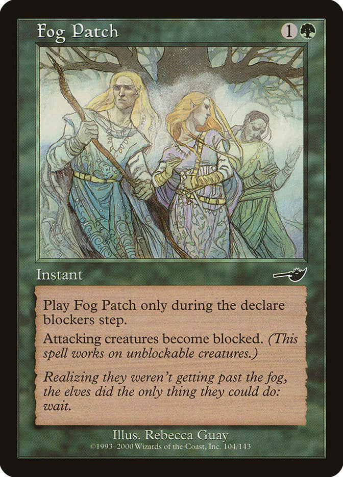 Fog Patch [Nemesis] Magic: The Gathering