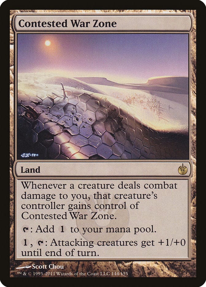 Contested War Zone [Mirrodin Besieged] Magic: The Gathering