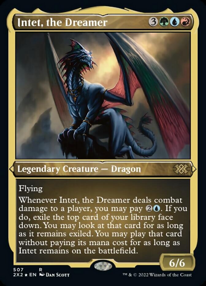 Intet, the Dreamer (Foil Etched) [Double Masters 2022] Magic: The Gathering