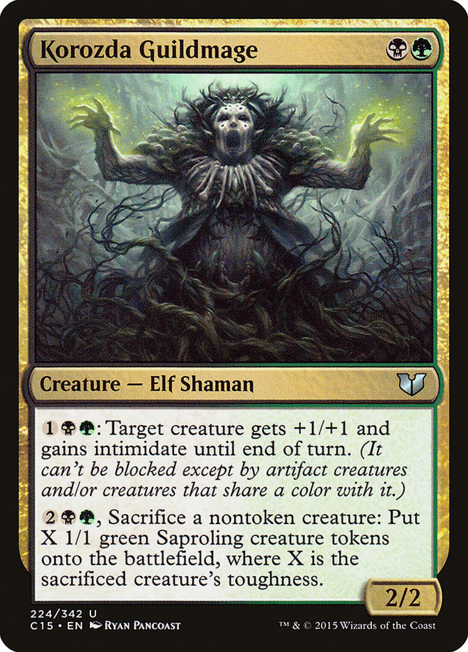 Korozda Guildmage [Commander 2015] Magic: The Gathering